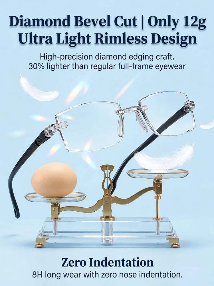 🔥Last day Hot Sale Aslow as $9.99 each🔥Smart Zoom Diamond-Cut Reading Glasses!