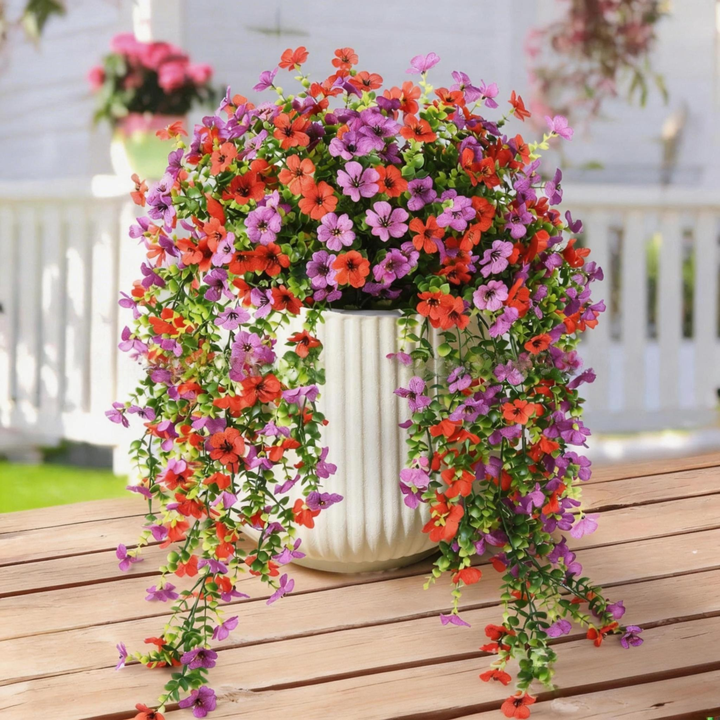 🌸Artificial Daisy Flowers🌸– Faux Decor for Indoor & Outdoor Spaces