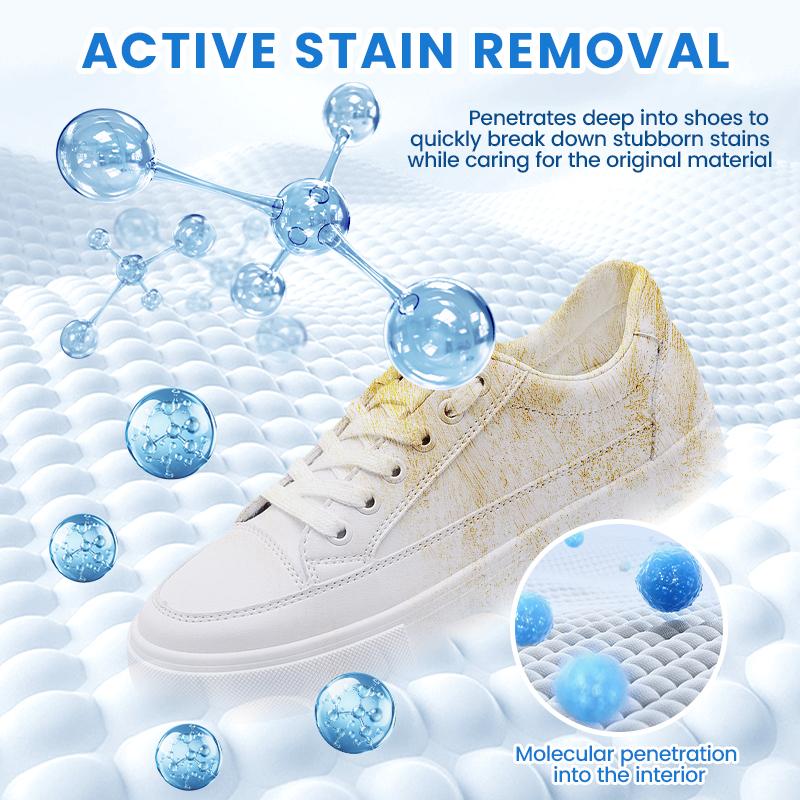 👉As low as $7.99 each ✅Multipurpose No-Wash White Shoe Cleaner Cream with Built-in Sponge for Leather Silicon Car Interiors