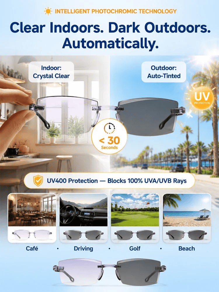 🔥Last day Hot Sale Aslow as $9.99 each🔥Smart Zoom Diamond-Cut Reading Glasses!