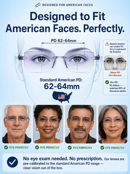 🔥Last day Hot Sale Aslow as $9.99 each🔥Smart Zoom Diamond-Cut Reading Glasses!