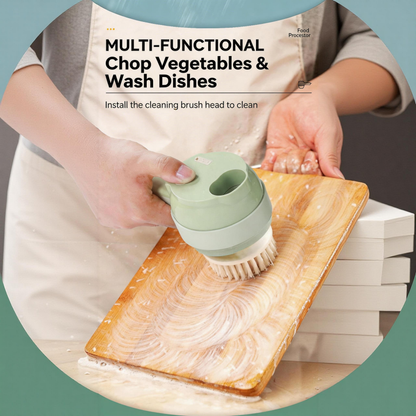 Multi-function Kitchen Chopper & Garlic Masher!