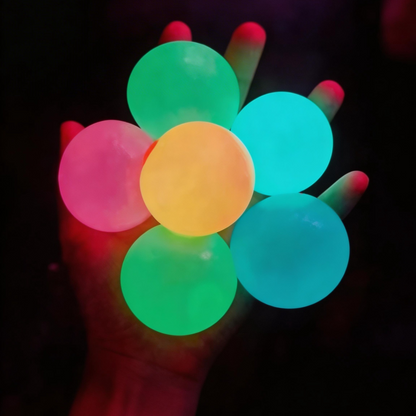 💥 Super Stress Relief Toy 🧸Luminous Sticky Target Ball