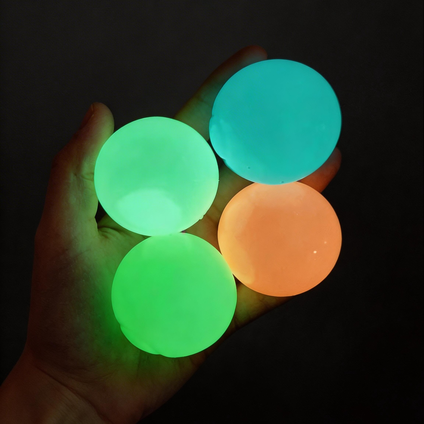 💥 Super Stress Relief Toy 🧸Luminous Sticky Target Ball