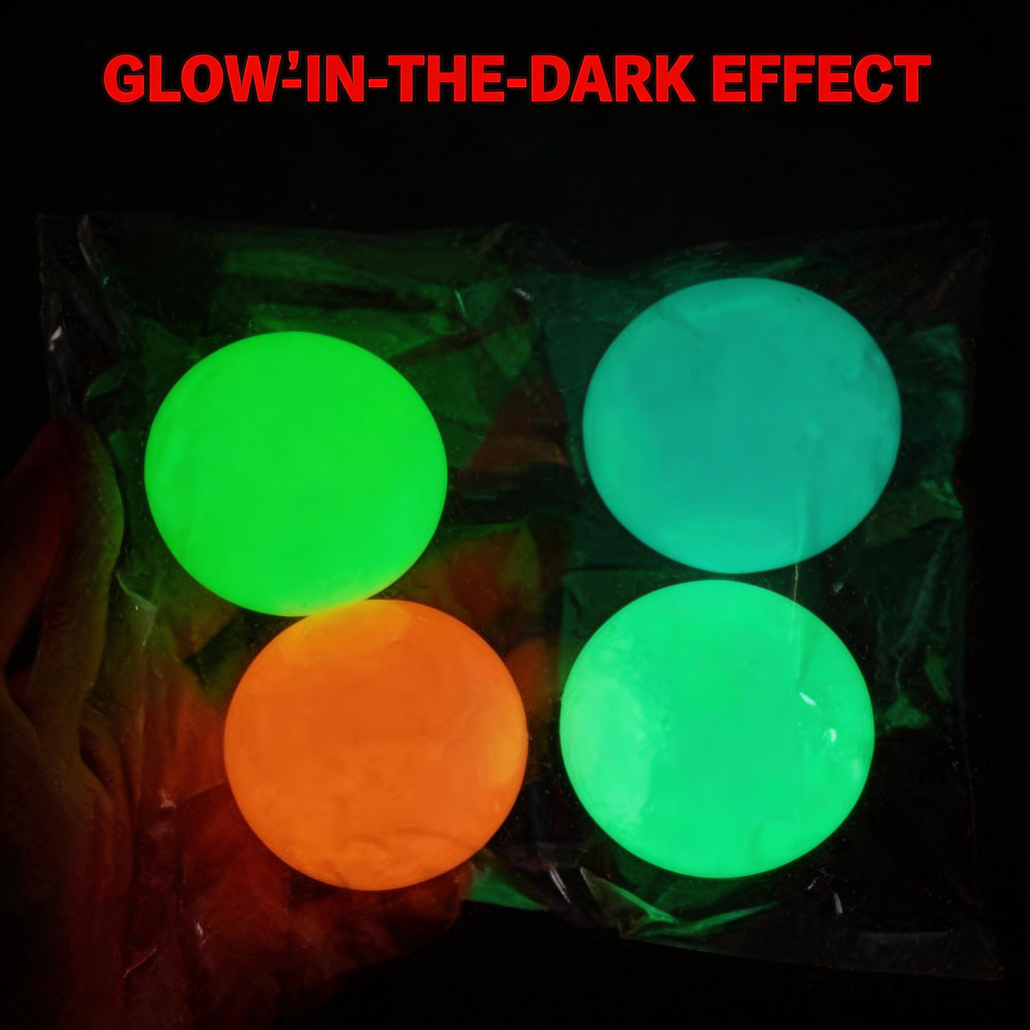 💥 Super Stress Relief Toy 🧸Luminous Sticky Target Ball