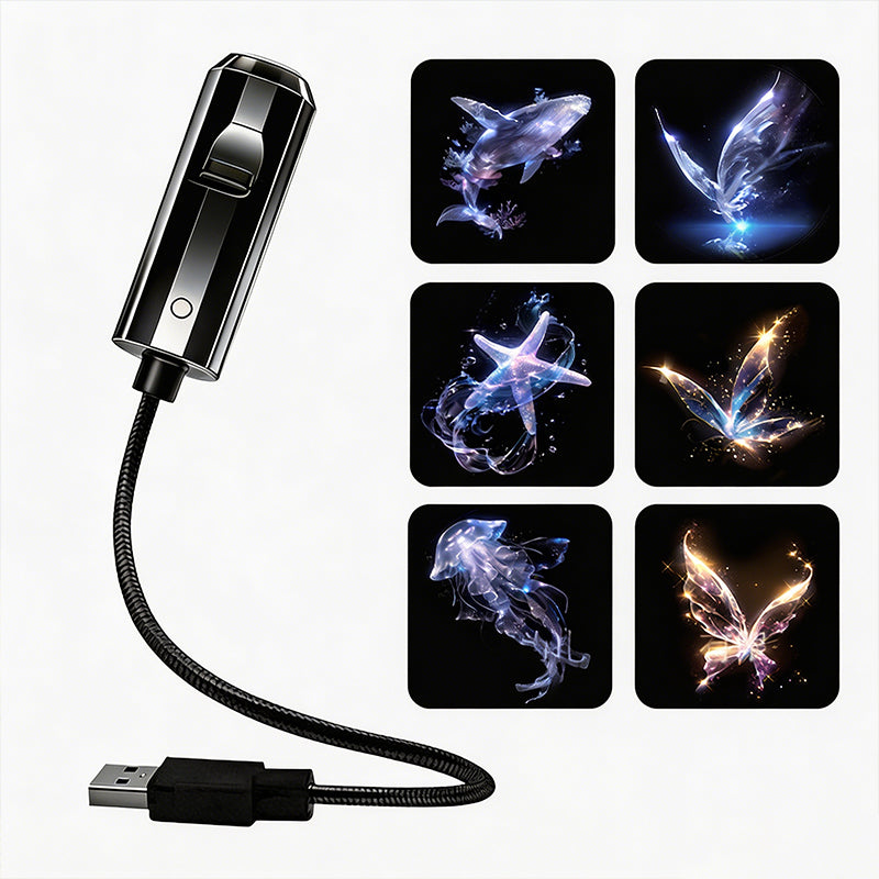 🔥Darolio® Plug-and-Play HD Galaxy & Ocean Projector Night Light🥳50,000+ Happy Users