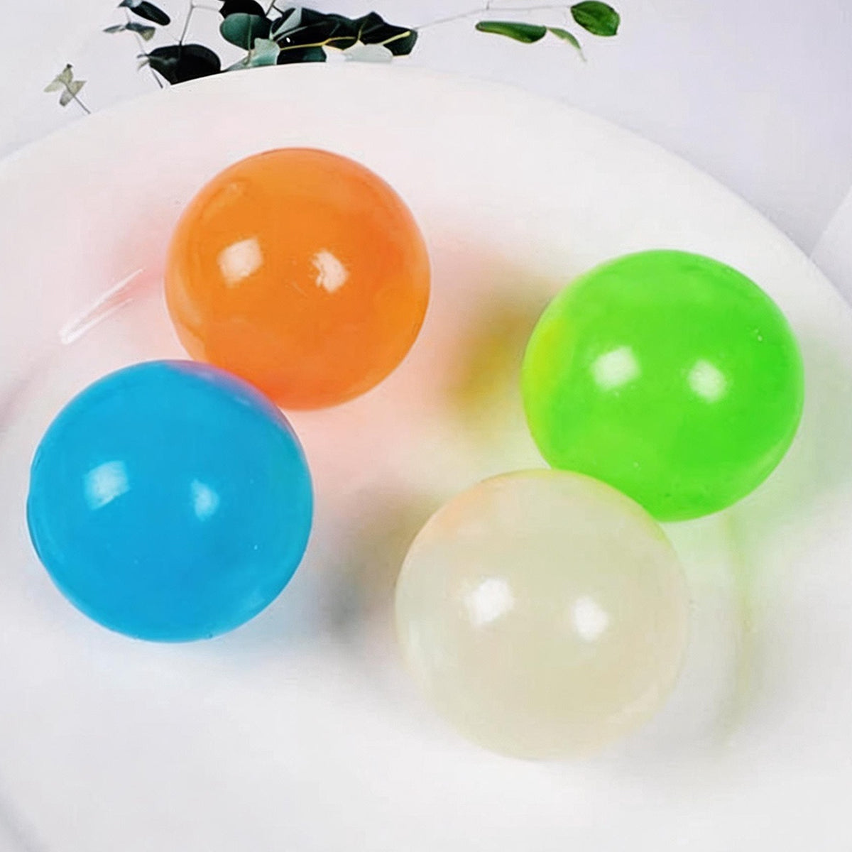 💥 Super Stress Relief Toy 🧸Luminous Sticky Target Ball